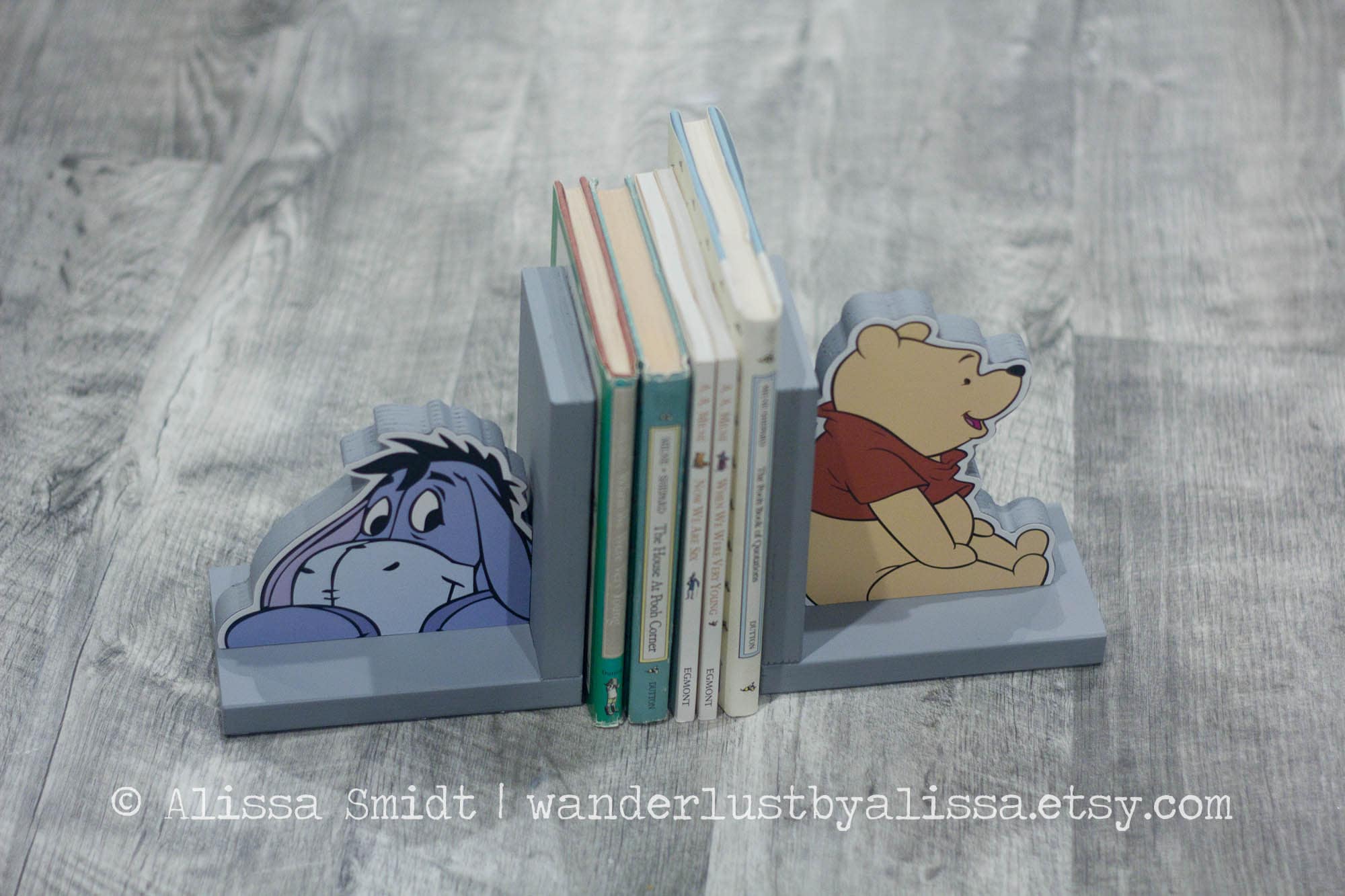 Winnie Pooh Bookends - Etsy