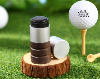 Personalized Golf Ball Stamp Large Size, Custom Golf Stamp, Ink Golf Stamp, Golf Accessories, Golfer Sport Gift, Golf Gifts for Men
