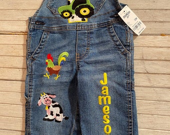 baby farm overalls