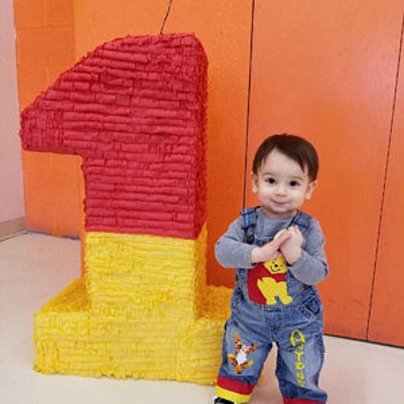 winnie the pooh first birthday outfit boy