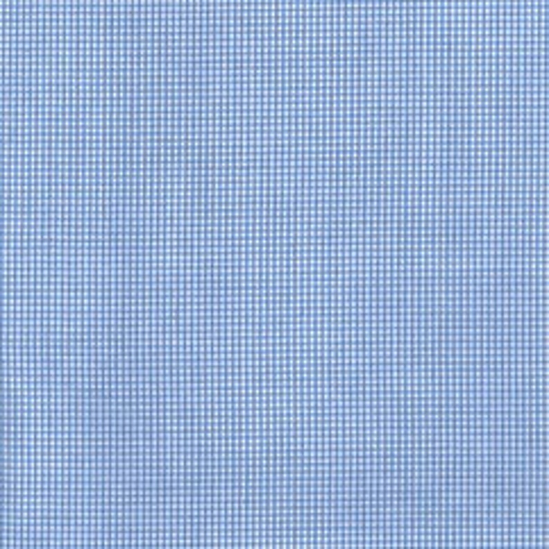 Blue 1/16 Gingham FabricBlue Gingham by Fabric Finders/Blue Etsy