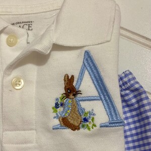 Little Boys Peter Rabbit Polo Shirt and Short Set/boys Spring Short Set ...