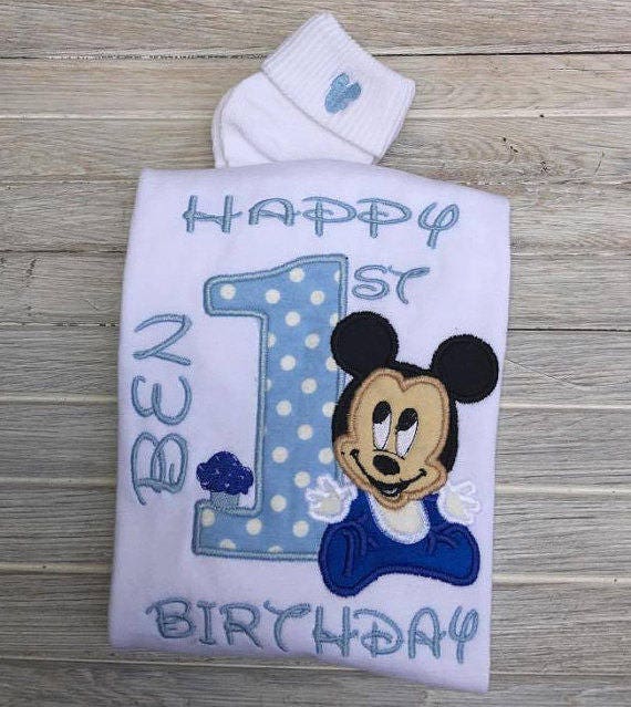 Anniversaire De Mickey Mouse Tenue Danniversaire Garcon Etsy Anniversaire De Mickey Mouse Tenue Danniversaire Garcon Etsy
