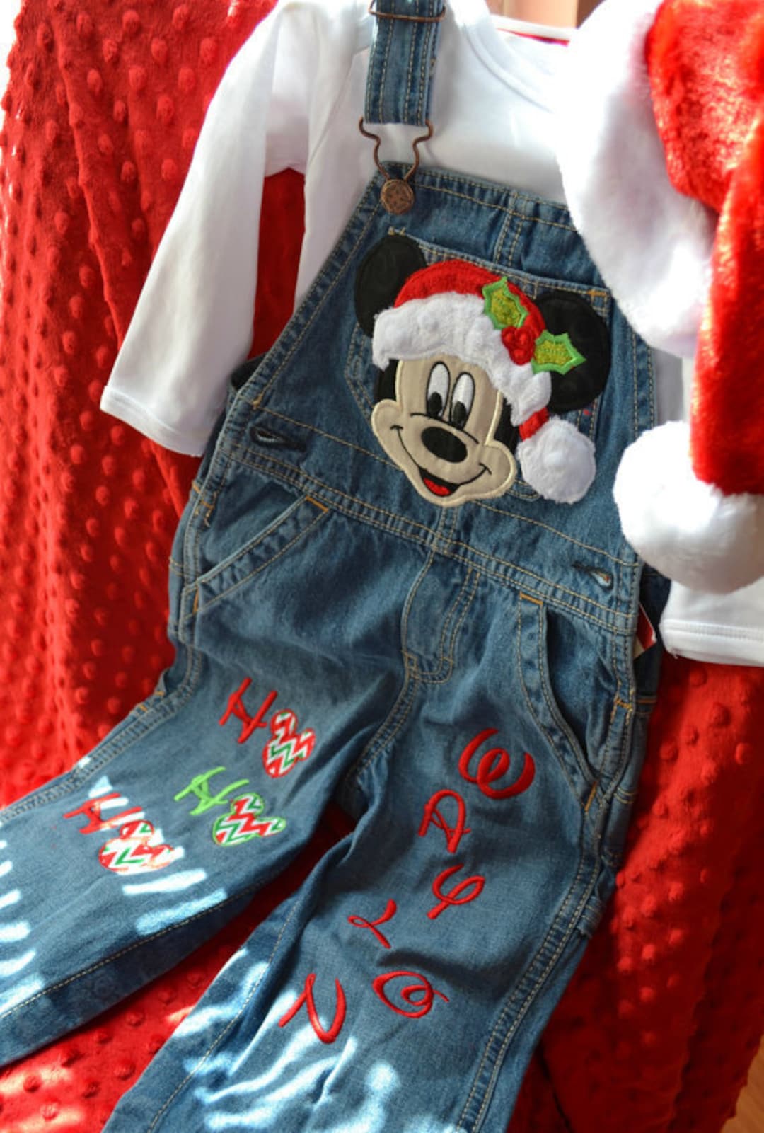 Santa Claus Disney Baby Christmas Dress Baby Christmas Outfit