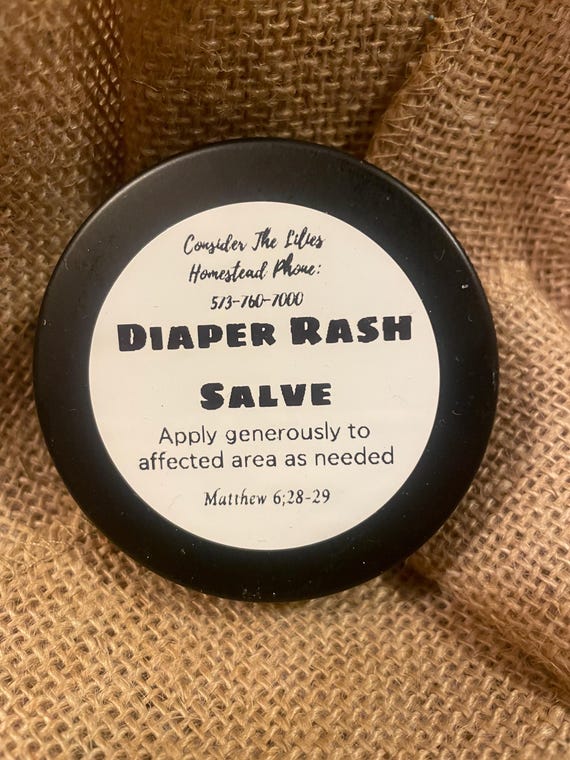 All Natural Diaper Rash Salve