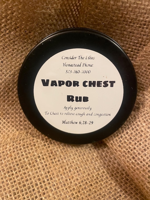Herbal Vapor Chest Rub