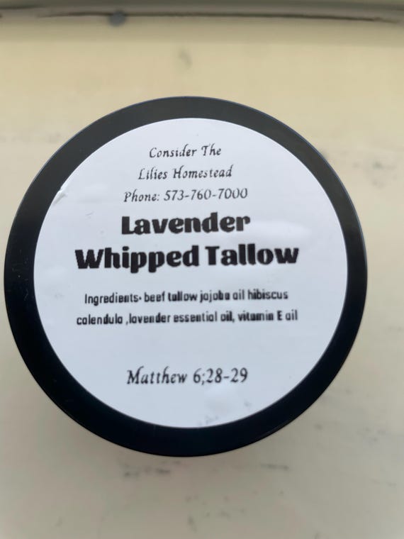 Lavender Whipped Tallow