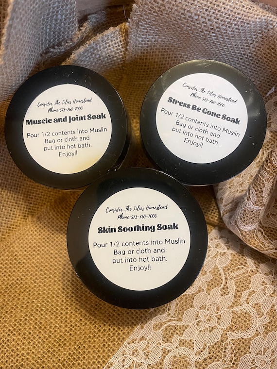 All Natural Bath soak with Organic Herbs