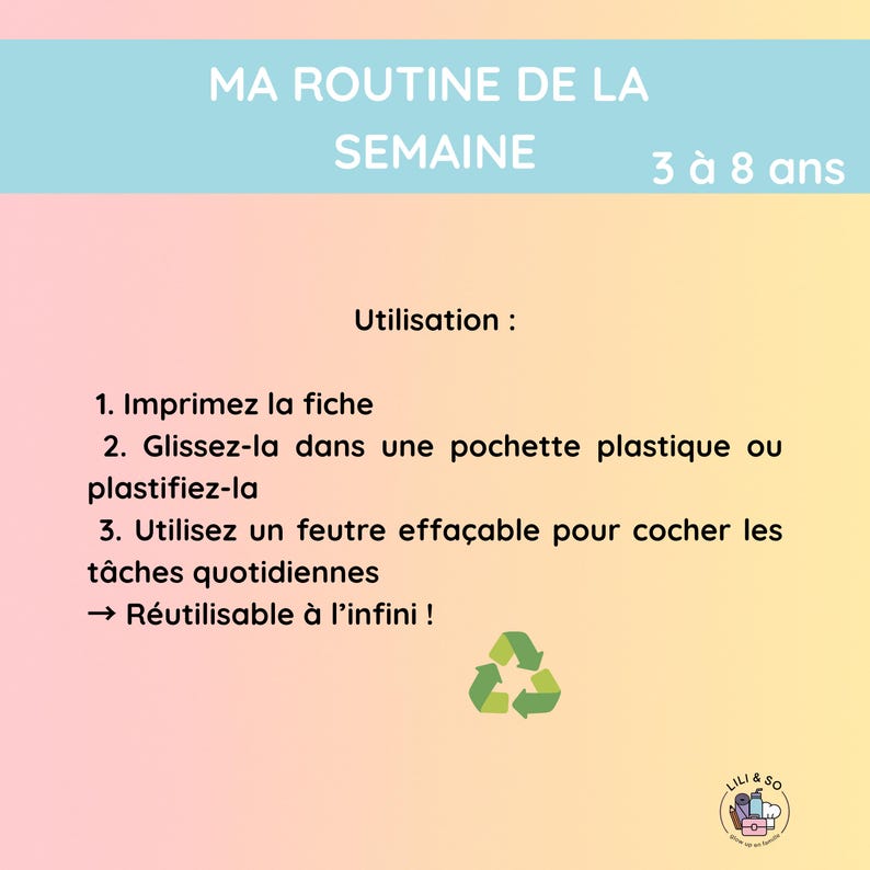 Printable Children's Routine Chart - Morning and Evening | Autonomy ...
