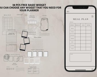 Phone Planner, Undated Phone Life Planner, Digital Planner, iOS and Android Digital Planner, Goodnotes planner, Planner for Phone