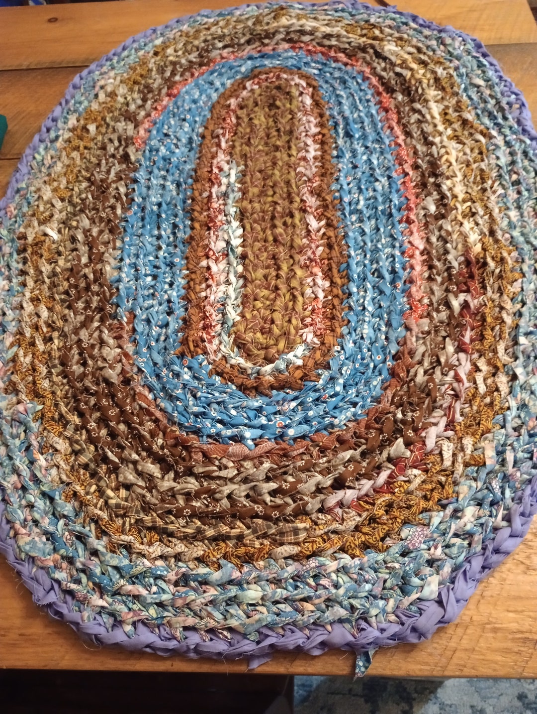 Handmade Farmhouse Rag Rug - Etsy