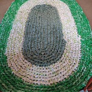 Handmade farmhouse rag rug