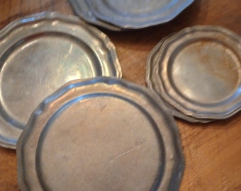 Vintage pewter ware