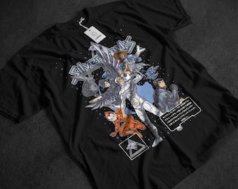 Maglietta unisex della serie SilverHawks, maglietta retrò dei cartoni animati, serie TV degli anni '80, animazione classica dei mecha, eroe cyborg, maglietta anime di fantascienza, regalo per adolescenti