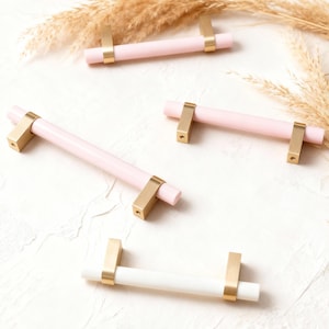 Brass Pull and Handle: Pull Knob for Kid's Room, Wooden Wardrobe Pulls