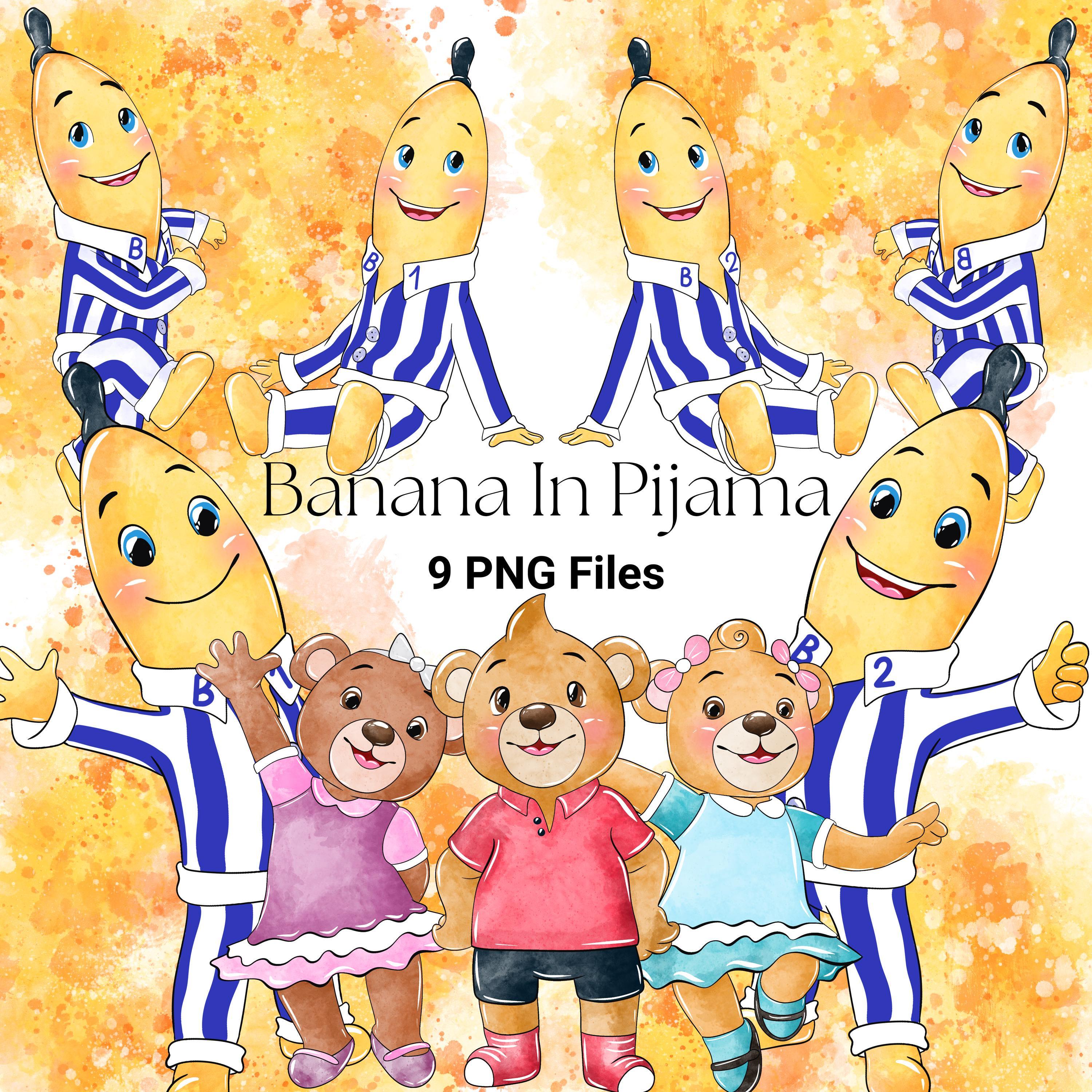 Bananas in pyjamas - Etsy 日本