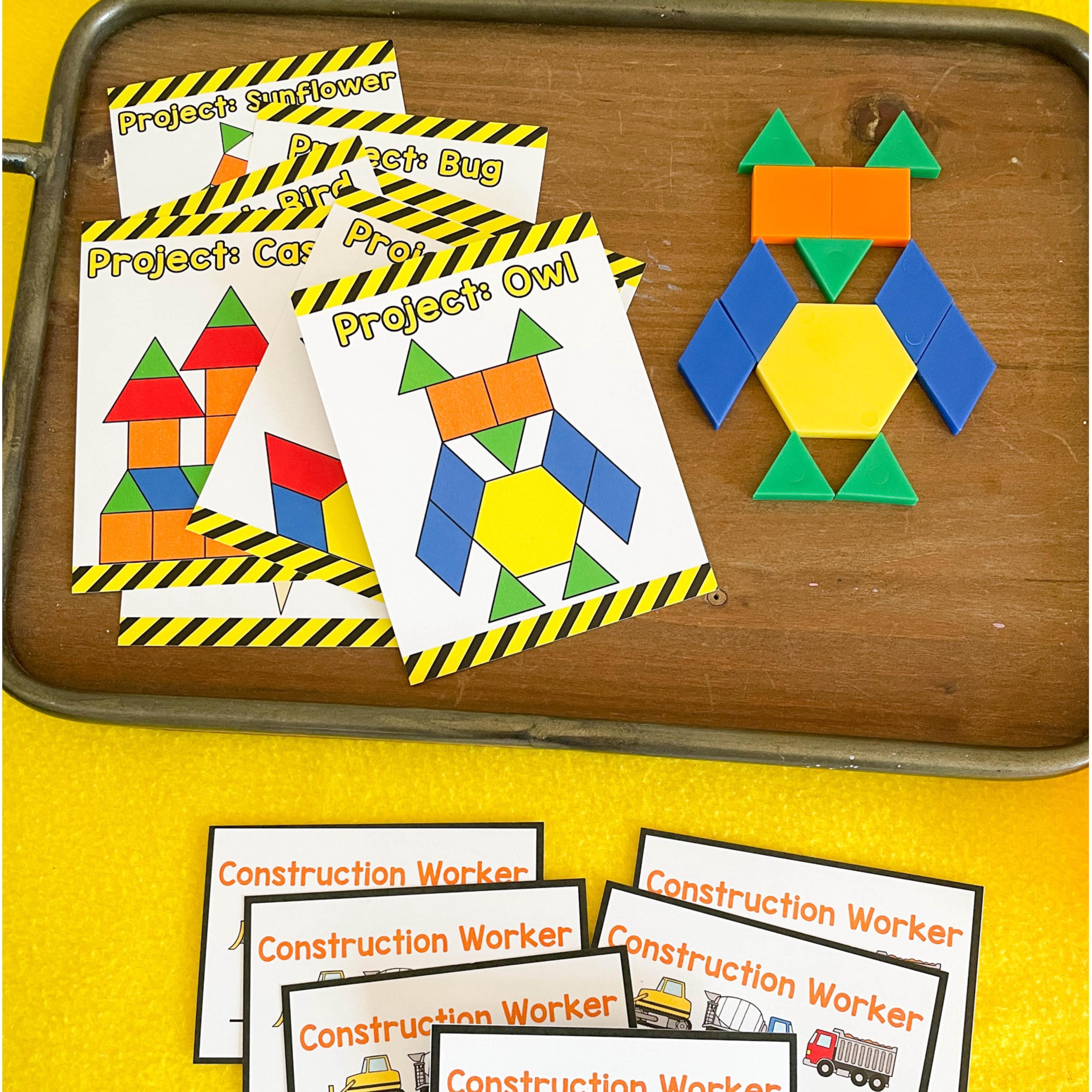Construction Pretend Dramatic Play Printables: Toddler Preschool ...