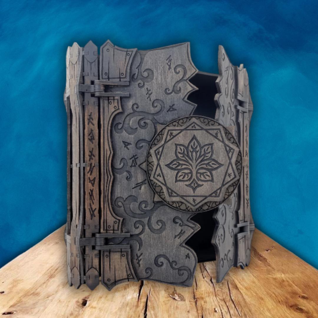 Boîte De Rangement Pour Cartes De Tarot – 14x10x6,7 Cm, Couvercle Magnétique, Légère | Pour Tarot, Oracle, Bijoux, Méditation - 14
