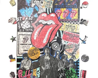 Official Rolling Stones Puzzle, 600 Piece Jigsaw, Licensed Rock