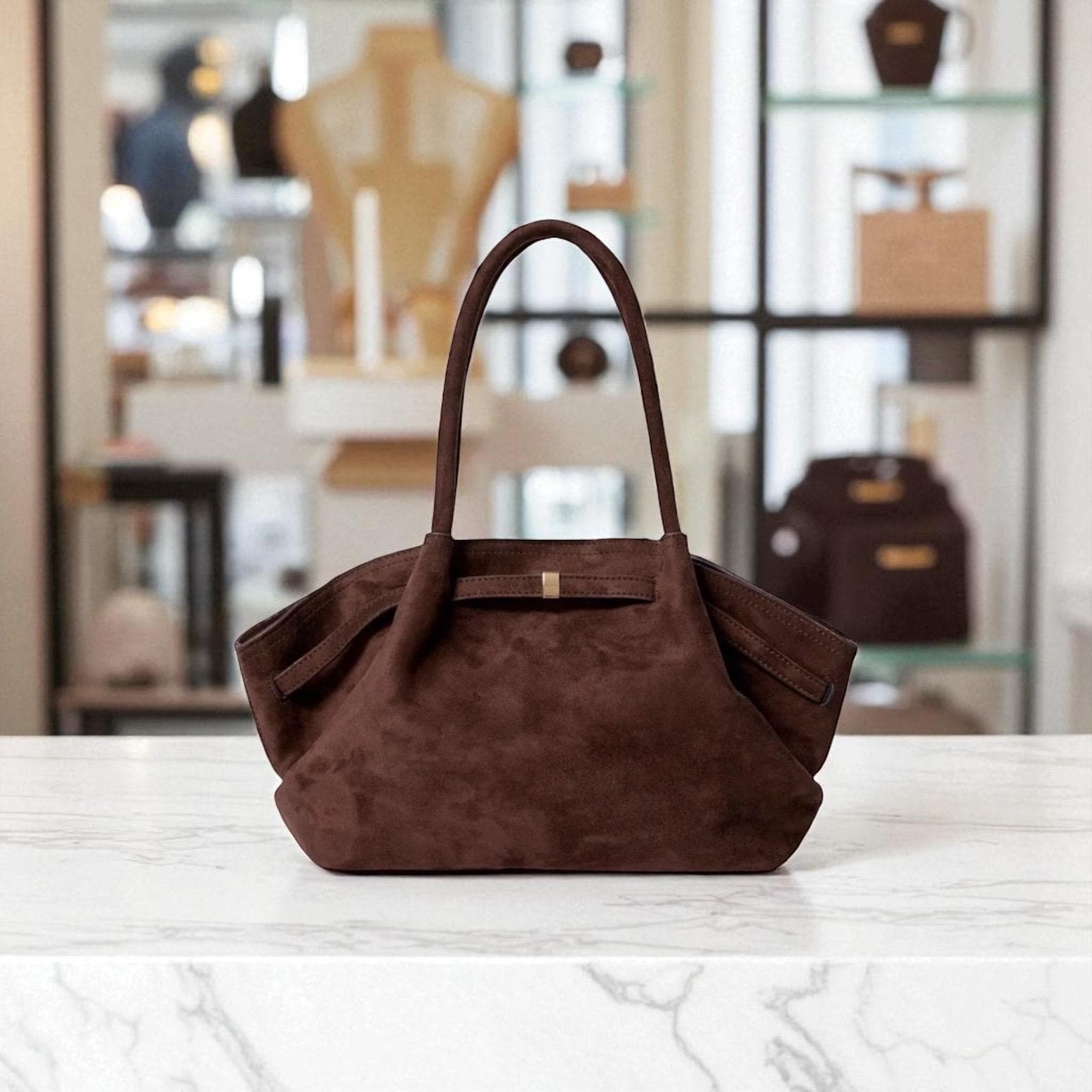 Brown Suede Coach Bag - Etsy