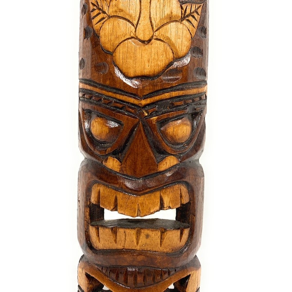 Hand Carved Tiki - Etsy