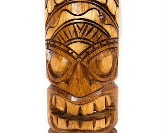 Ocean Tiki Mask 12&quot; - Abundance Tiki hand Carved | #bag1505330