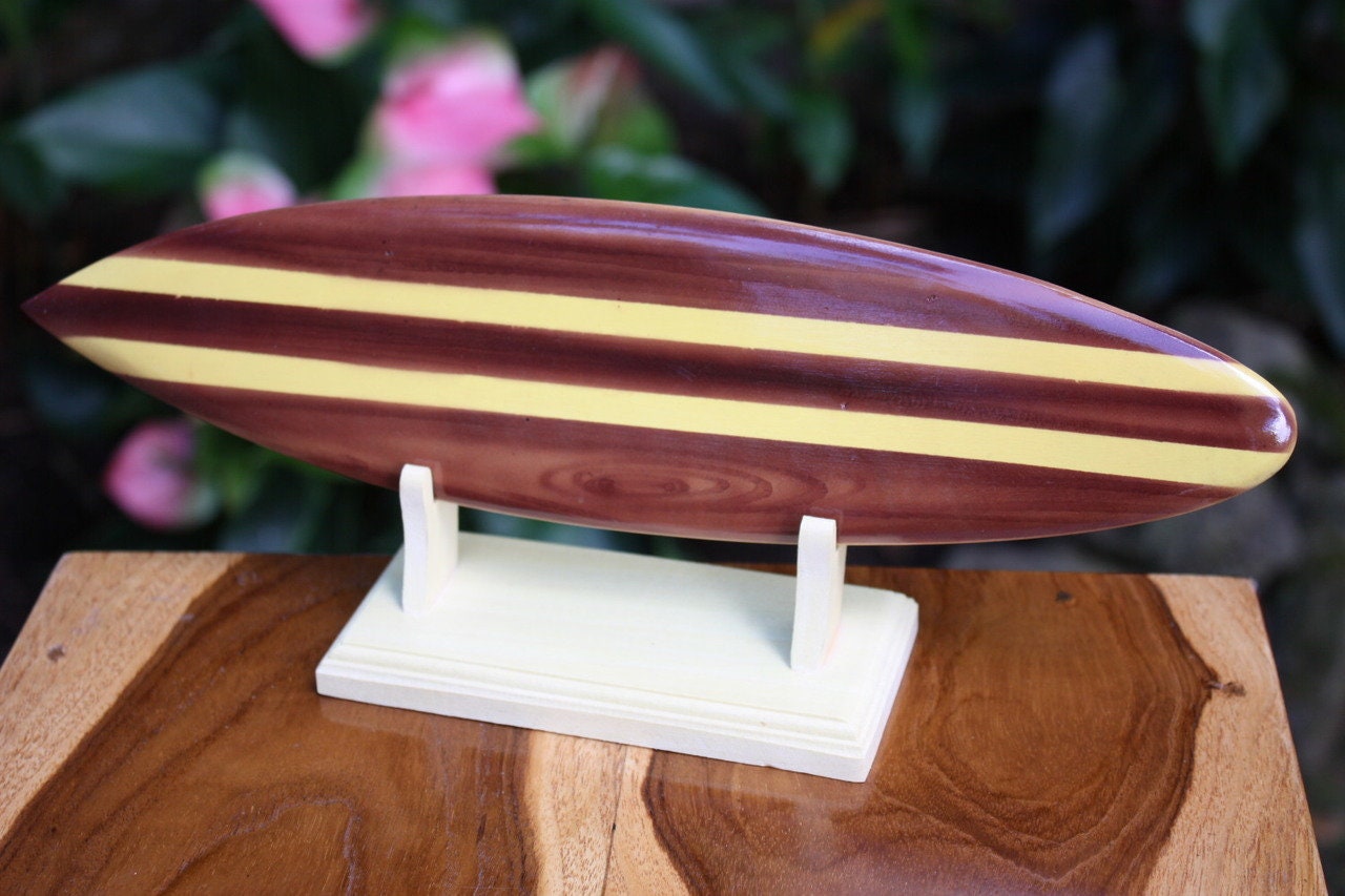 Classic Surfboard Dark W/ Horizontal Stand 12" - Trophy | #wai350230b ...