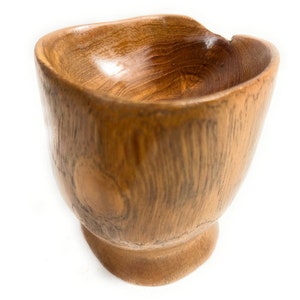 Rustic Wooden Cup 5 inch X 5 inch X 5 inch Teak Root | #HWA160