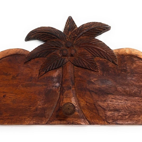 Palm Tree Hanger 20" w/ 3 Pegs - Tropical Decor | #dpt510750