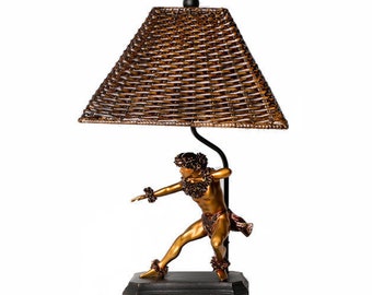 Kane Kahiko &quot;Ancient Hula&quot; Lamp 24 in By Kim Taylor Reece | #ktr696933136901