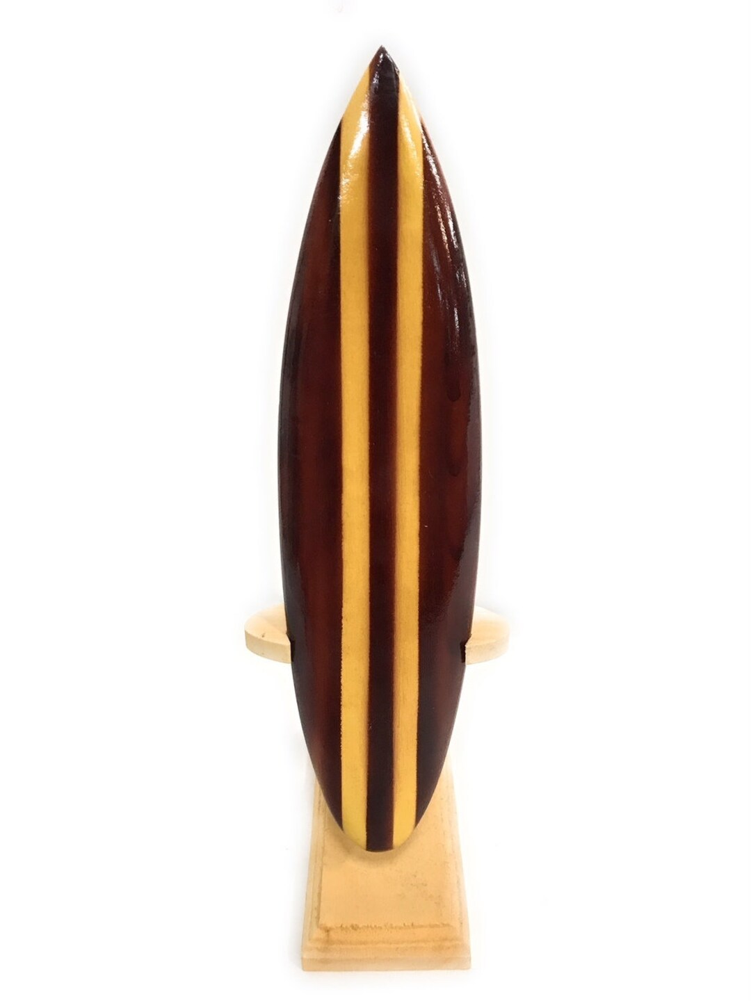 Classic Surfboard Brown W/ Vertical Stand 8" - Trophy | #wai350120b - Etsy
