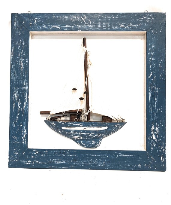 Decorative Framed Sailboat 16