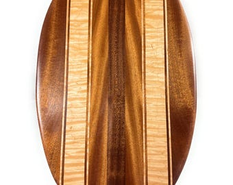 Hokulea Outrigger Koa Canoe Paddle With Inlay 60 Inch Steersman