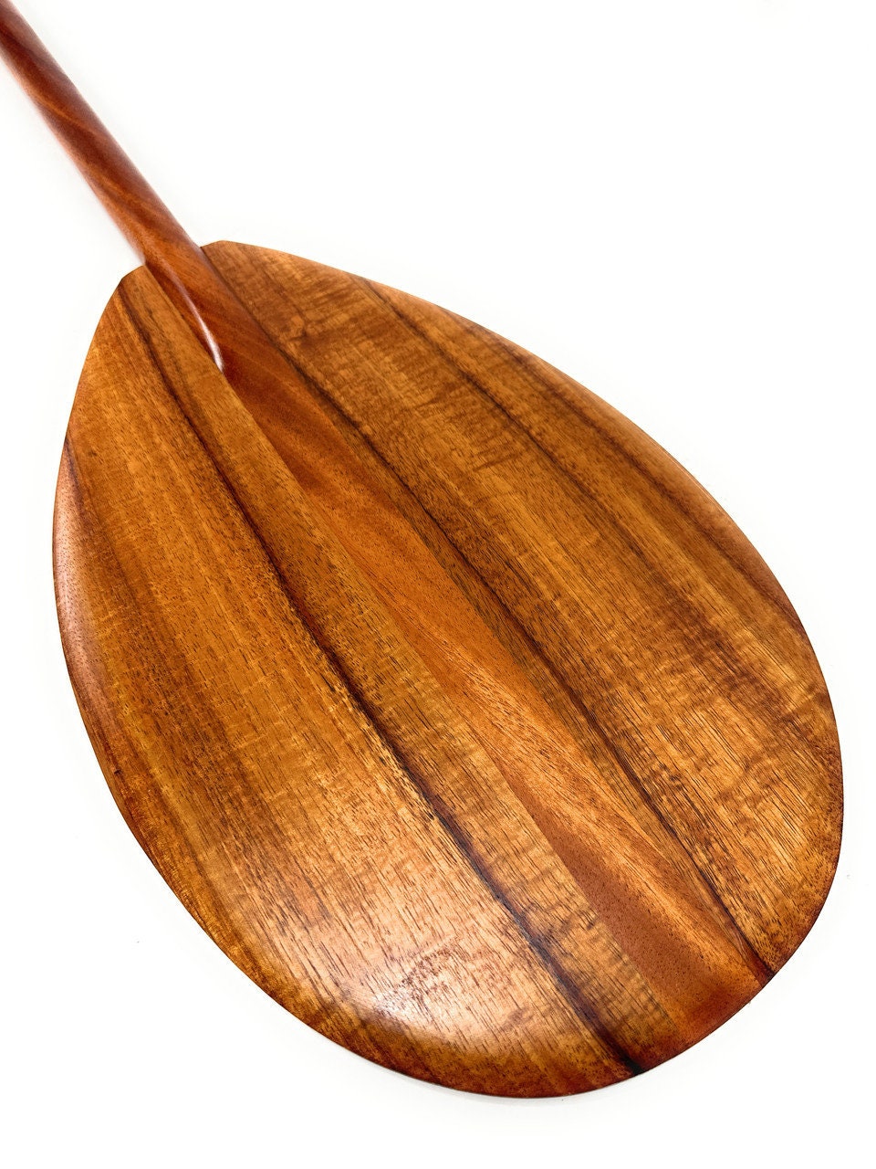 Premium Curly Koa Outrigger Paddle 50 Inch With T-handle - Made in ...