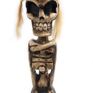 Female Skeleton Statue 16&quot; - Skull Decor | #kng21036