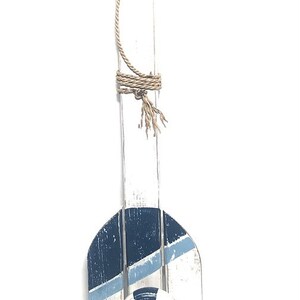 Nautical Hanging Oar w/ Slats 40&quot; - Nautical Decor | #snd25012100