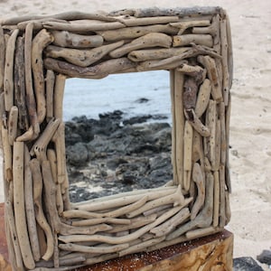 Driftwood Square Mirror 16&quot;x16&quot; - Coastal Living | #lis3100240b