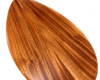 Blonde Outrigger Paddle 50 inch with T-Handle - Made In Hawaii | #koa7313