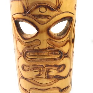 Strength Bamboo Tiki Mask 7" | #bag1502417