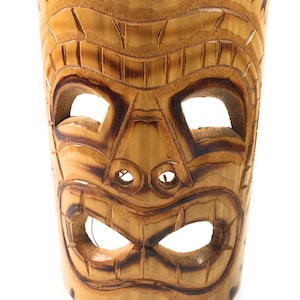 Big Kahuna Bamboo Tiki Mask 7&quot; | #bag1502517