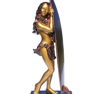 Moe Kahakai Dreams Of The Beach - Kim Taylor Reece Statue | #ktr696933146054