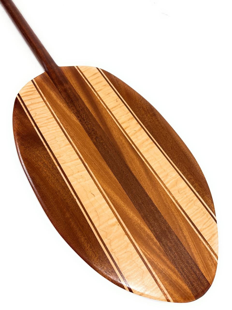 hokule’a Hokulea Outrigger Koa Canoe Paddle With Inlay 60 Inch Steersman