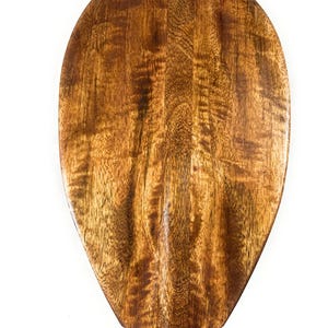 Blonde Curly  Mango Canoe Paddle 60 inches - Made in Hawaii | #KOA7474