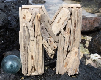 M Driftwood Letter 10" Home Decor - Rustic Accents | #lis31001m
