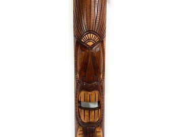 Chief Tiki Mask 40" - Kuka Tiki hand Carved | #bag15066100