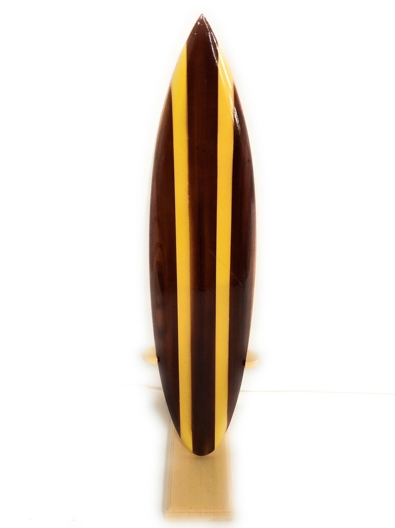 Classic Surfboard Brown W/ Vertical Stand 16" - Trophy | #wai350140b - Etsy