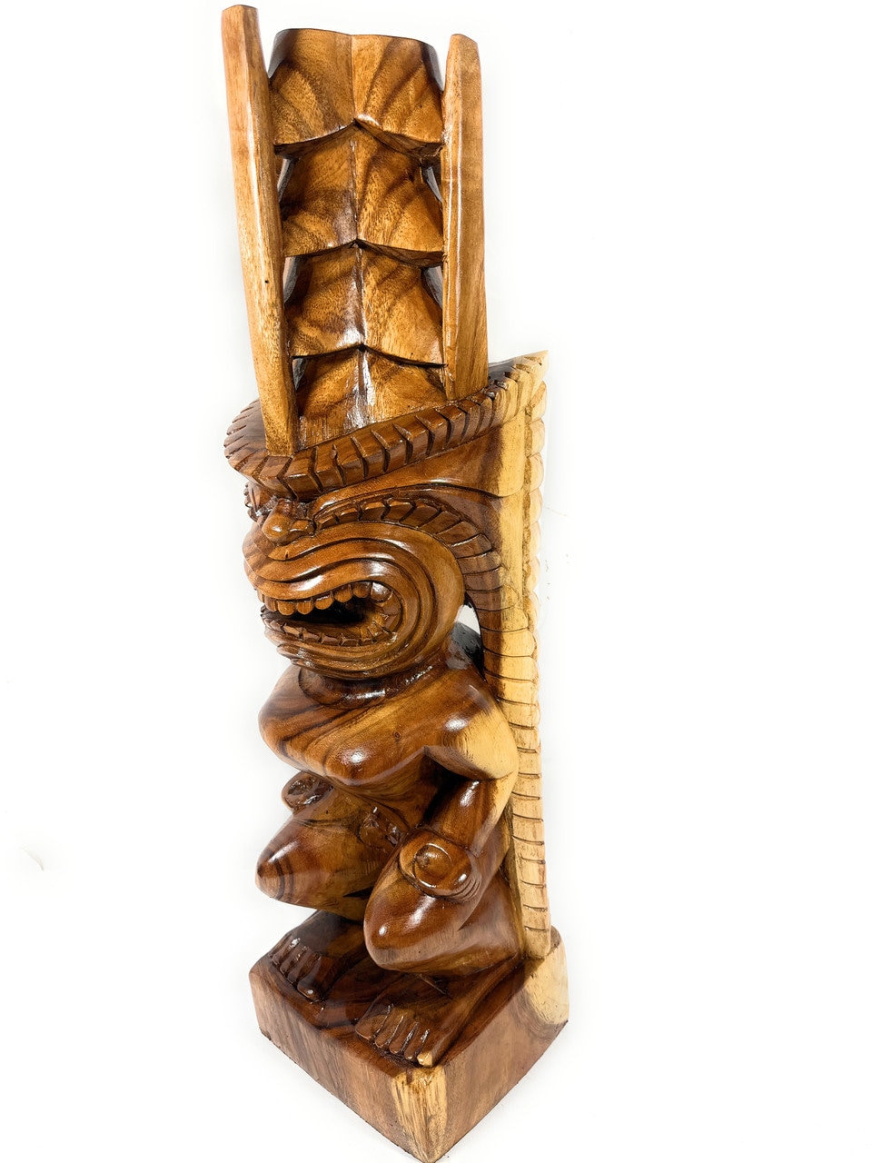 TIKI ハワイ Exquisite Tiki Lono 33 Inch - Hawaii Museum Replica