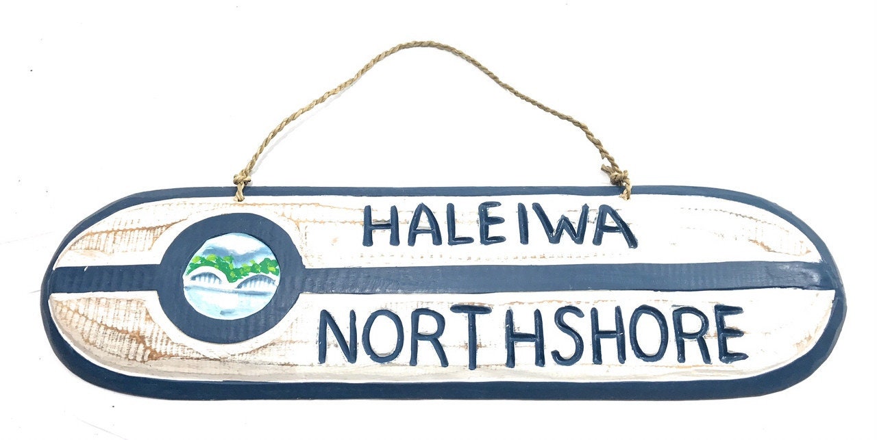 Haleiwa Sign - Etsy
