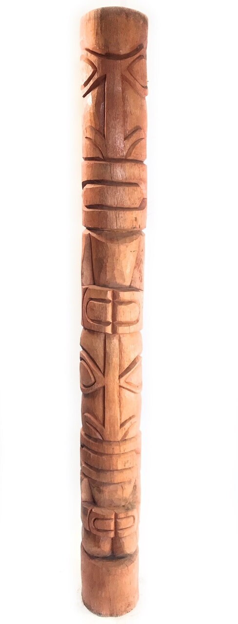 置物 Totempole 7” Alaska Craft Resin Totem Pole Shelf Sitter Decorative | eBay