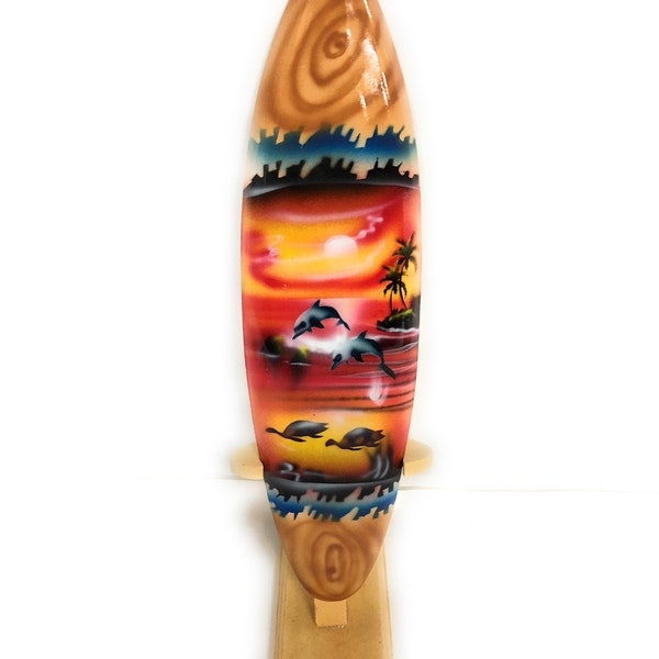 Tabla de surf con soporte Sunset Design de 12" - Trophy / #lea03g30